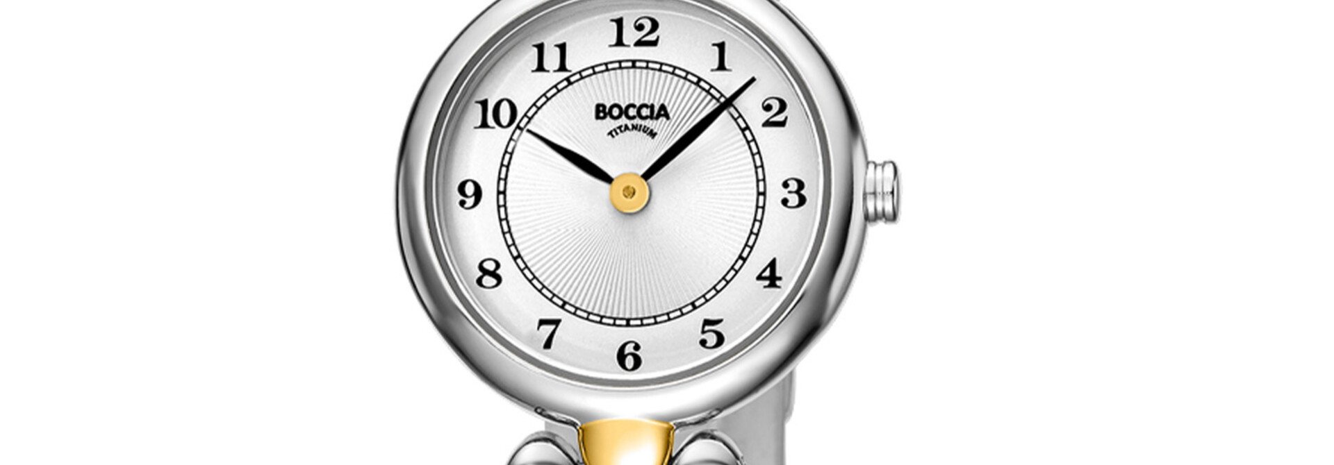 Boccia dameshorloge Titanium bicolor