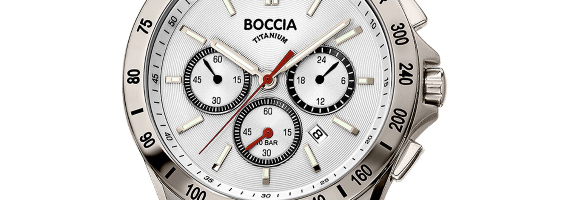 Boccia herenchrono Titanium 42mm