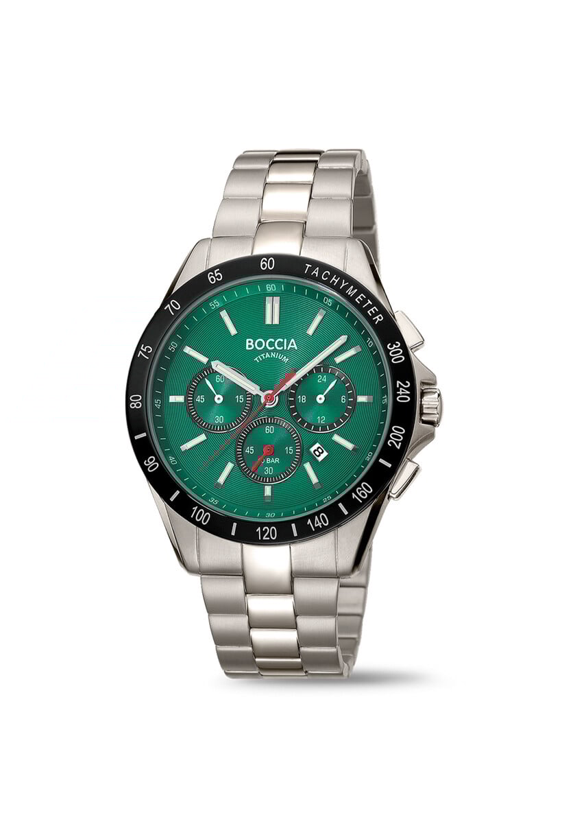 Boccia herenchrono Titanium 42mm