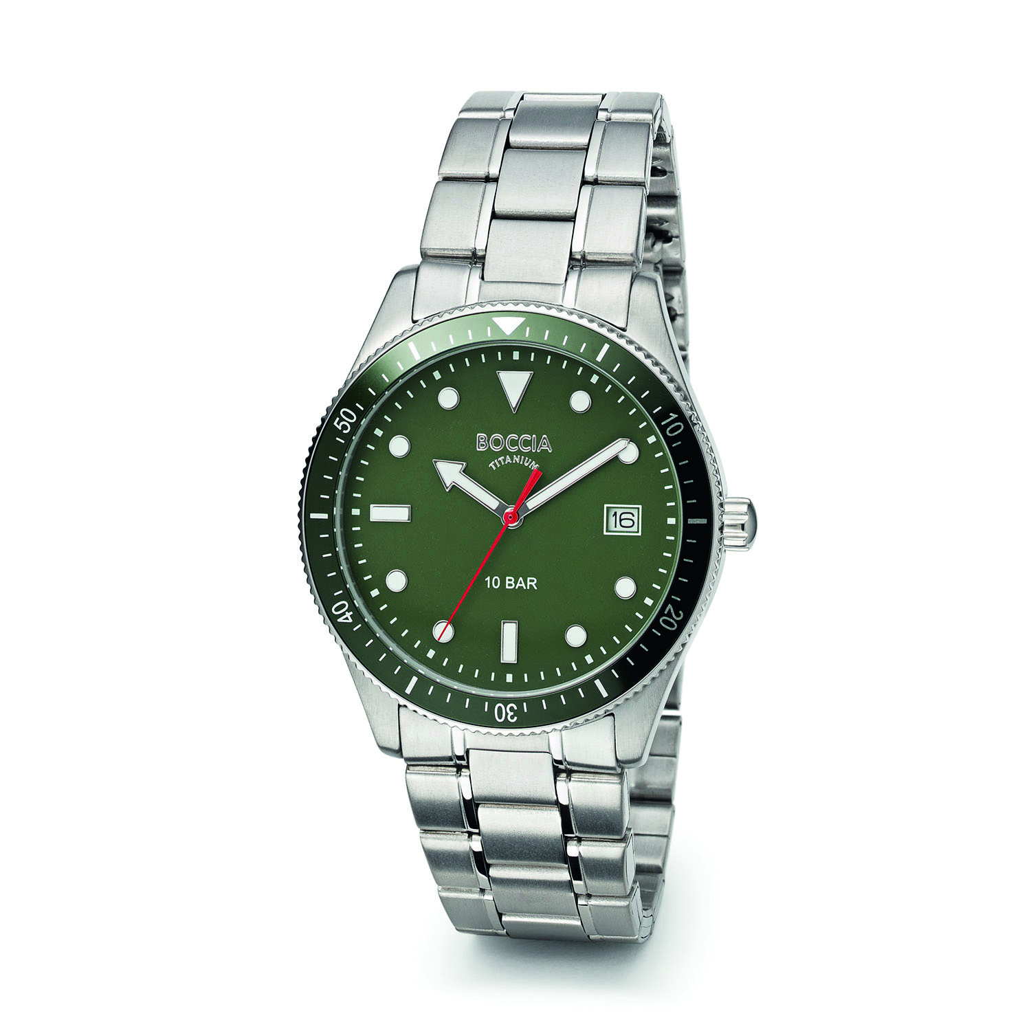 Boccia Titanium 3664-05 Heren Horloge 39mm-1