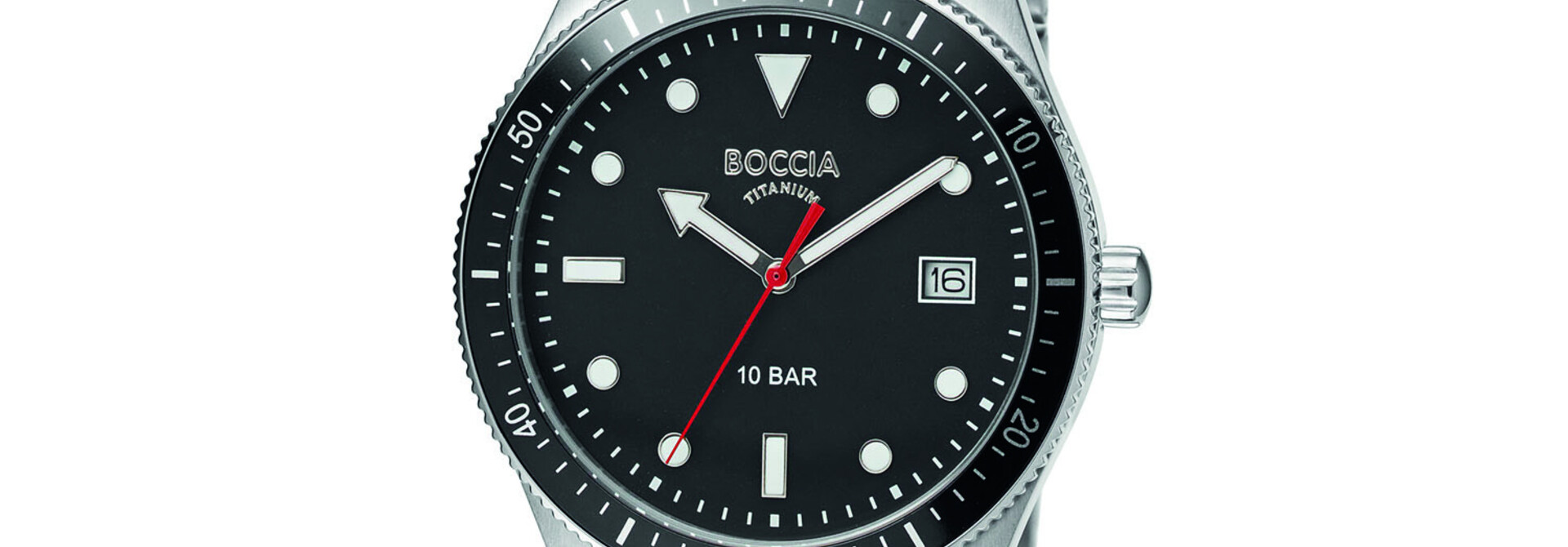 Boccia Titanium 3664-06 Heren Horloge 39mm