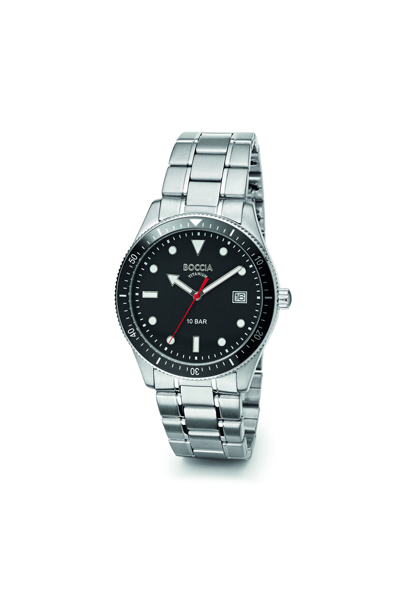 Boccia Titanium 3664-06 Heren Horloge 39mm