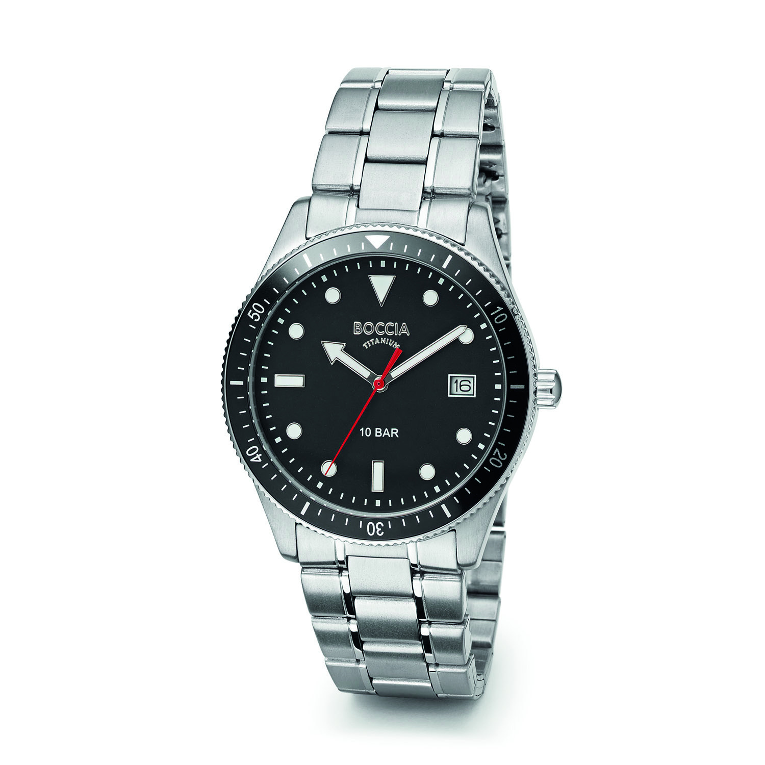 Boccia Titanium 3664-06 Heren Horloge 39mm-1