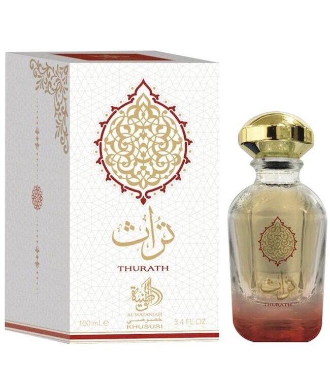 AL WATANIAH Eau De Perfume THURATH, 100ml Inspired By Tom Ford Black Orchid en Creed Aventus