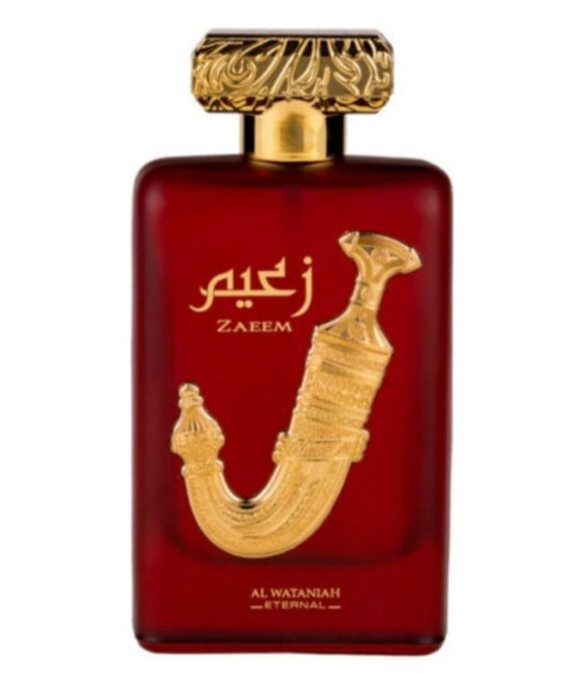 AL WATANIAH Eau De Parfum ZAEEM, 100ml Inspired By Velvet Desert Oud de Dolce & Gabbana