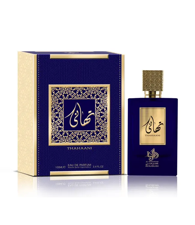 AL WATANIAH Eau De Perfume THAHAANI, 100ml