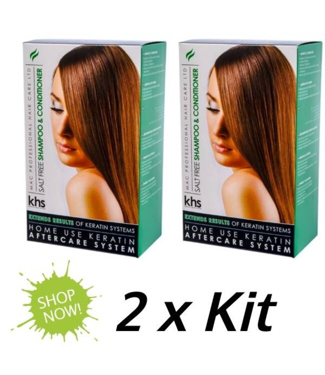 KHS Salt Free Shampoo & Conditioner 2 x KIT