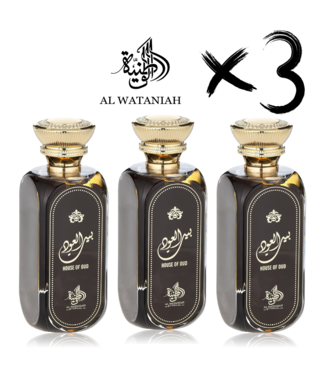 AL WATANIAH 3 X ETERNAL PERFUME HOUSE OF OUD, 100ml