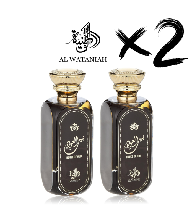 AL WATANIAH 2 X ETERNAL PERFUME HOUSE OF OUD, 100ml