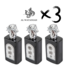 AL WATANIAH 3 X ETERNAL PERFUME QAHIR, 100ml