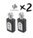 AL WATANIAH 2 X ETERNAL PERFUME QAHIR, 100ml