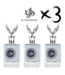 AL WATANIAH 3 X Perfume EQAAB, 100ml
