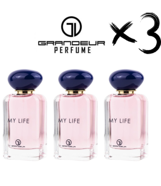 GRANDEUR 3 X Perfume MY LIFE, 100ml