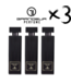 GRANDEUR 3 X Perfume INSTINCT NOIR, 100ml