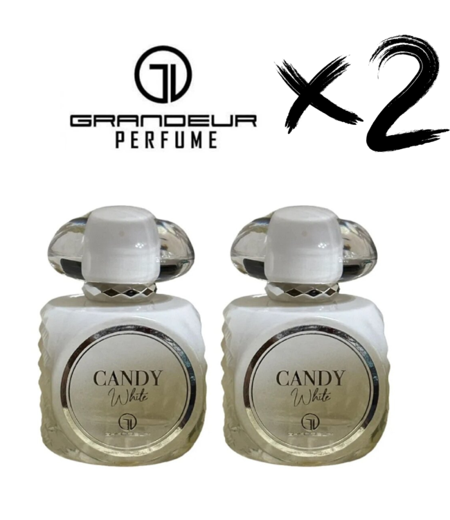 GRANDEUR 2 X Perfume CANDY WHITE, 100ml
