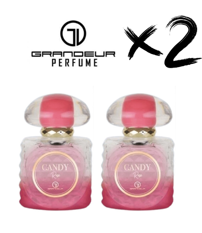 GRANDEUR 2 X Perfume CANDY ROSE, 100ml