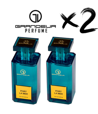 GRANDEUR 2 X Perfume PORT LA MER, 100ml
