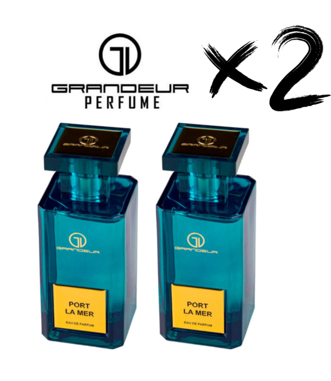 GRANDEUR 2 X Perfume PORT LA MER, 100ml