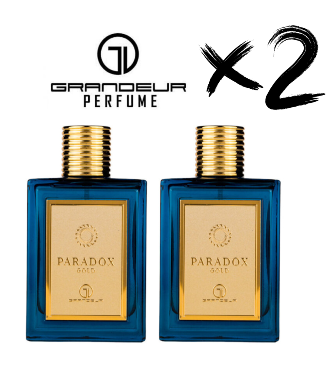 GRANDEUR 2 X Perfume PARADOX GOLD, 100ml