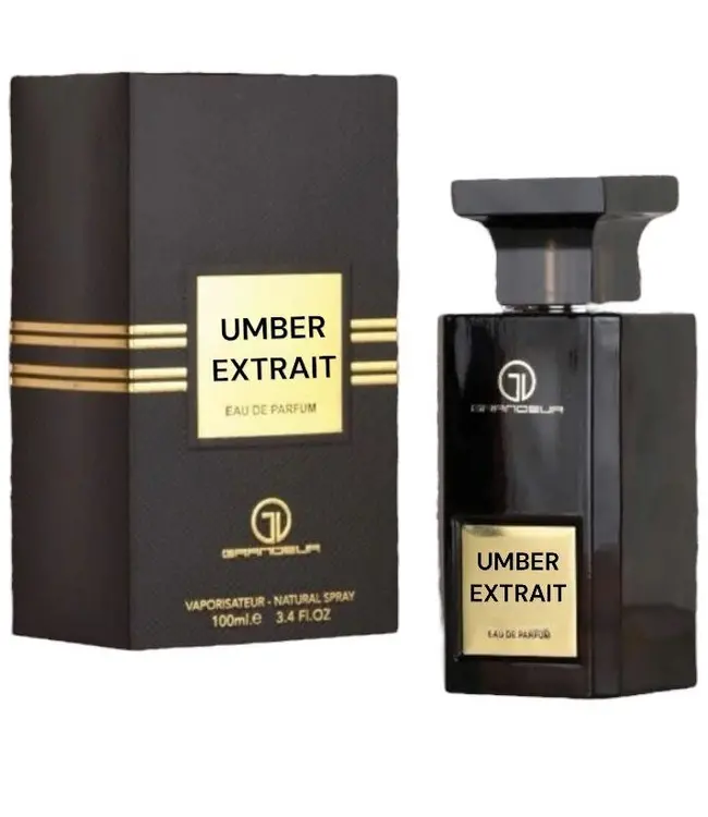 GRANDEUR Eau De Perfume AMBER EXTRACT,  Inspired By TUSCAN LEATHER, 100ml