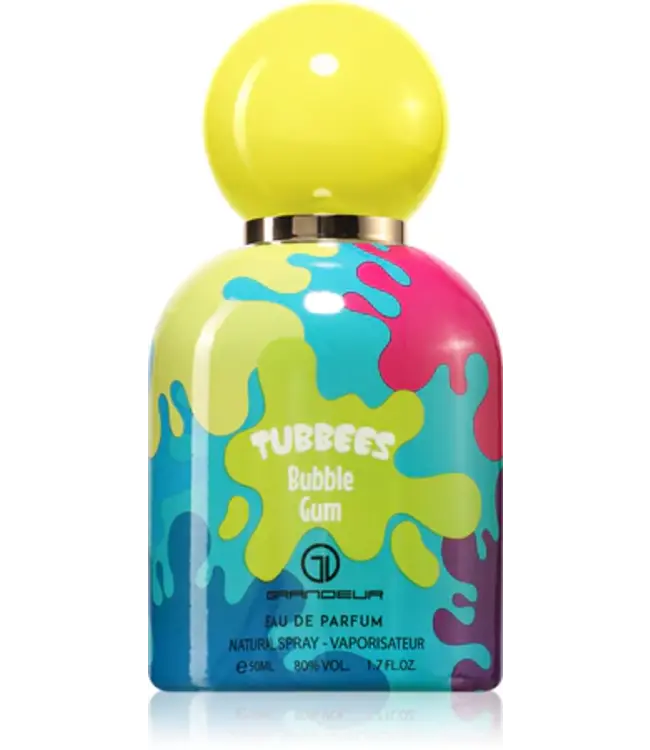 GRANDEUR TUBBEES Kinderparfum BUBBLE GUM,  50ml