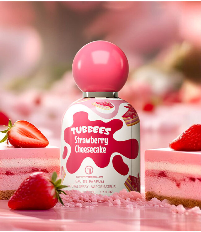 GRANDEUR TUBBEES Kinderparfum STRAWBERRY CHEESECAKE, 50ml
