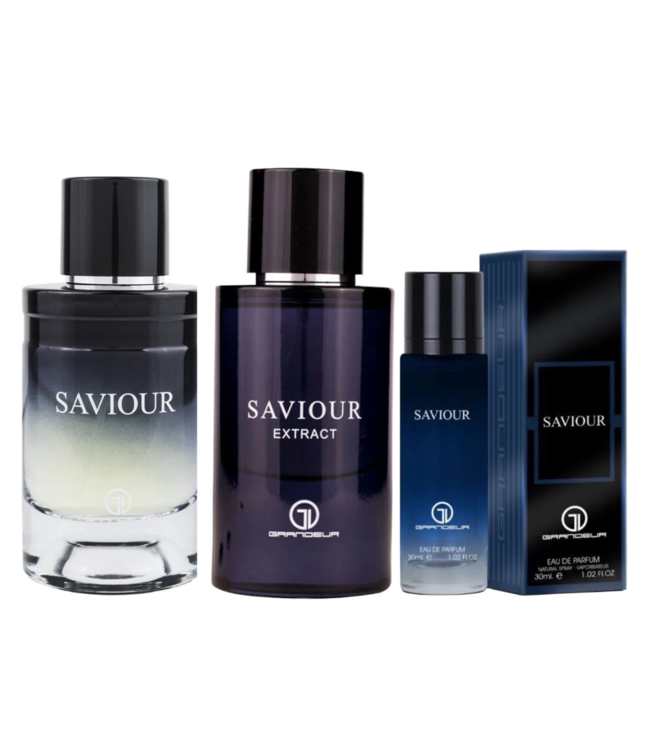 GRANDEUR SAVIOUR  Eau De Parfum 100ml + 30ml + 60ml EXTRACT