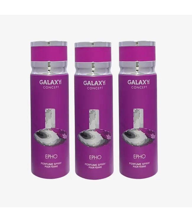 GALAXY  3 X EPHO Perfume Body Spray, 200ml - Inspired By EUPHORIA CK
