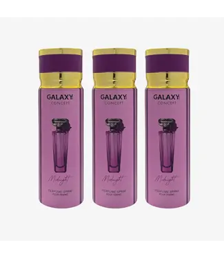 GALAXY 3 X MIDNIGHT Perfume Body Spray, 200ml - Inspired By LANCOME / TREASURE MIDNIGHT