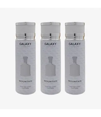 GALAXY 3 X MOUNTAIN Perfume Body Spray, 200ml - Inspired WHITE MOUNTAIN CREED