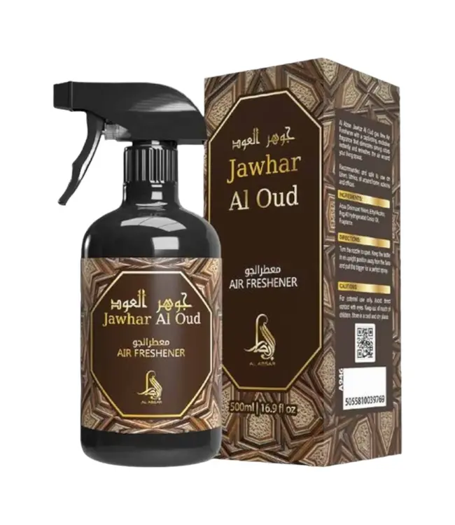 AL ABSAR AIR REFRESHNER JAWHAR AL OUD, 500ml