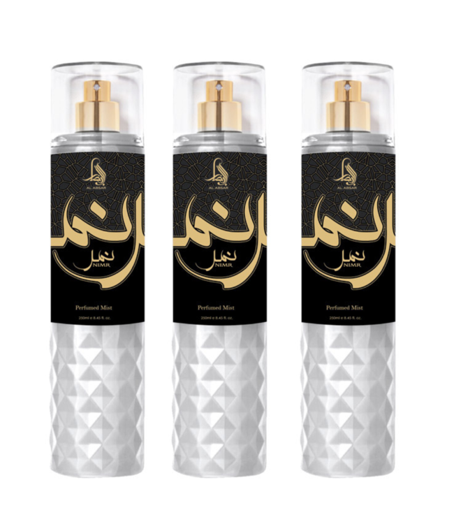 AL ABSAR SET BODY MIST Nimr,  3 X 200ml