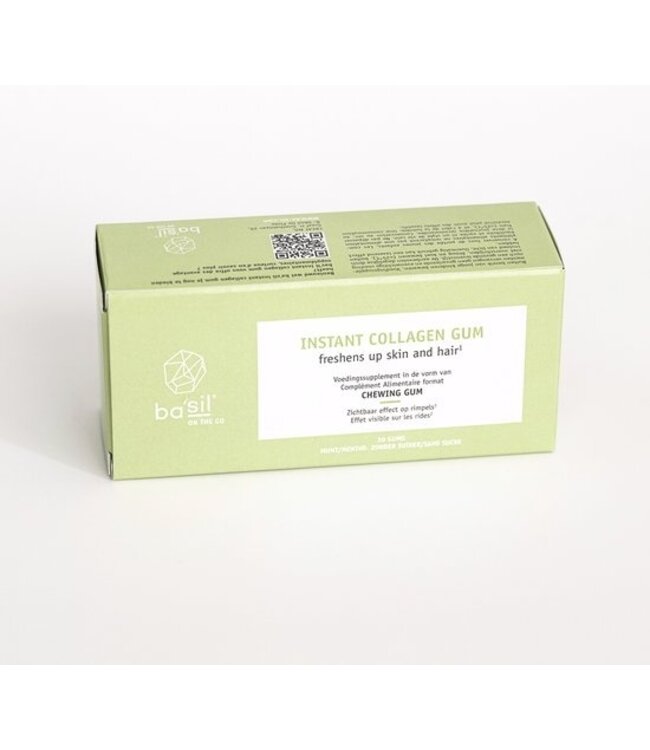 BA'SIL Instant Collagen Gum - Kauwgom met collageen (30 pieces)