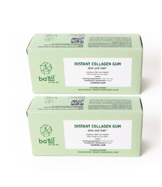 BA'SIL DUO PACK Instant Collagen Gum - Kauwgom met collageen