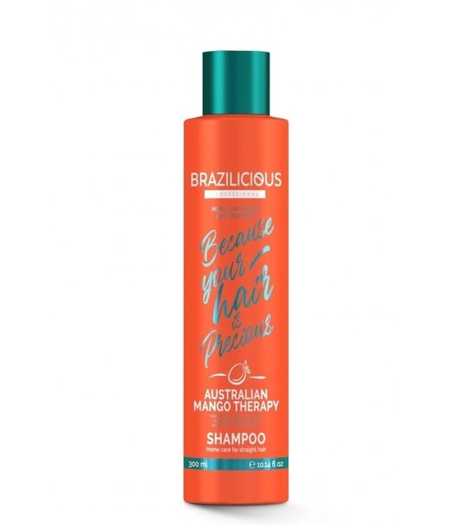 BRAZILICIOUS Australian Mango Therapy Shampoo, 250ml