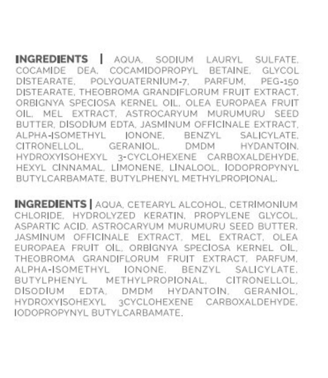 BRAZILICIOUS Biotox Honey Keratin KIT + Shampoo, Conditioner, Mask