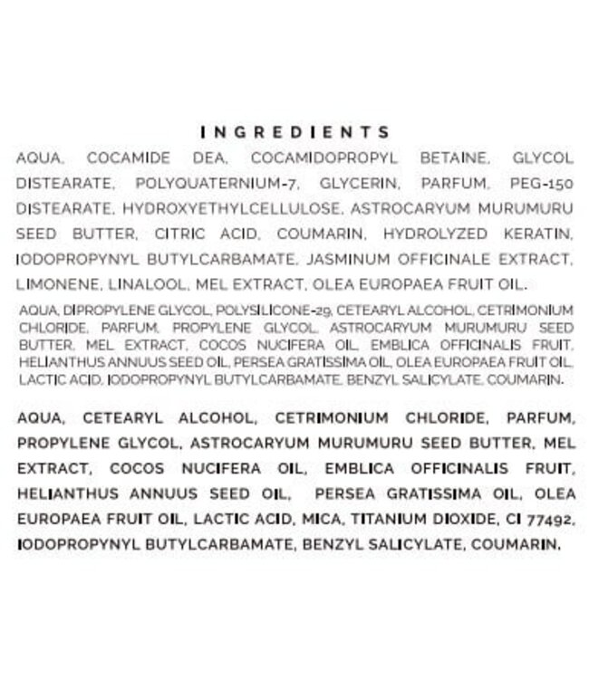 BRAZILICIOUS SET Honey Keratine 3 x 1000ml + 1 x 1000ml Mango