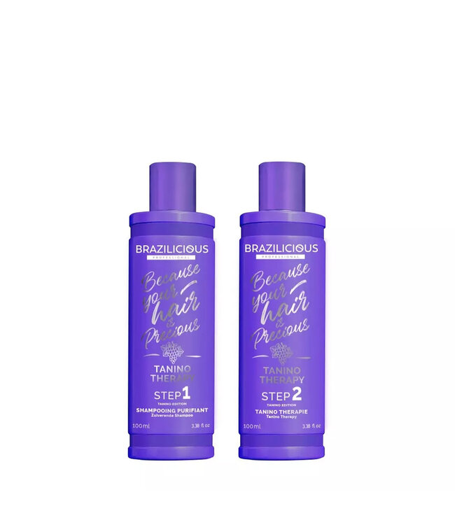 BRAZILICIOUS Tanino Therapy Keratin 2 x 100 ml