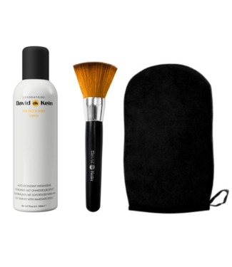 DAVID KEIN Tanning Spray 150ml + Kabuki Brush + Tanning Golve