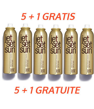JET SET SUN 5 + 1 Free Instant Bronzer Self Tanning Mist