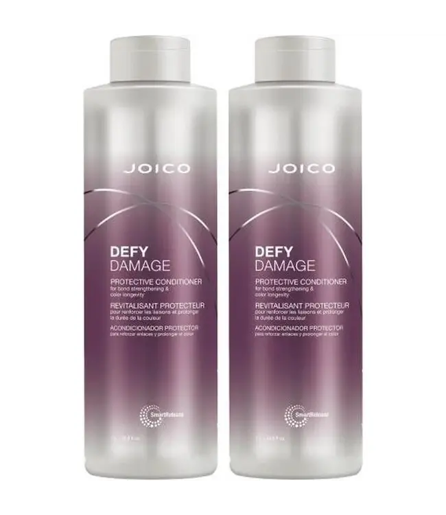 JOICO Defy Damage Protective Shampoo 1000ML + Conditioner 1000ml