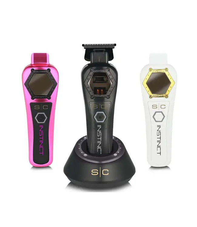 STYLECRAFT Instinct Metal Trimmer - Professional Cordless Hair Trimmer with Intuitive Torque Control and IN2 Vector Motor
