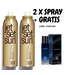 JET SET SUN Instant Bronzer Self Tanning Mist. 2 x 150ml + GRATIS GRANDEUR SAVIOUR INTENSE 30ML