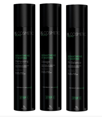 RK COSMETICS Bepanthene Et Biotine Keratin 3 x 1000ml