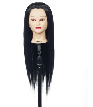 OEFENHOOFD JESSY LONG HAIR TRAINING HEAD 100% SYNTHETIC