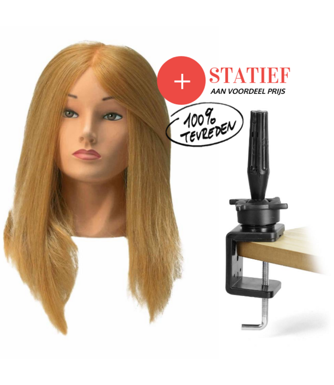 OEFENHOOFD JESSICA Blond + Tripod