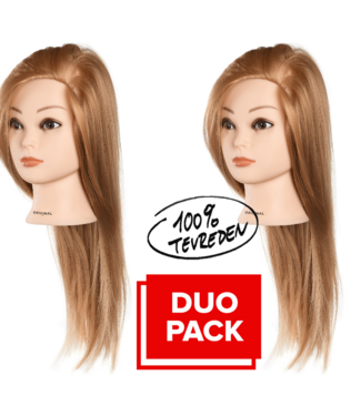 OEFENHOOFD 2 X ANABELLE Blond Practice Head