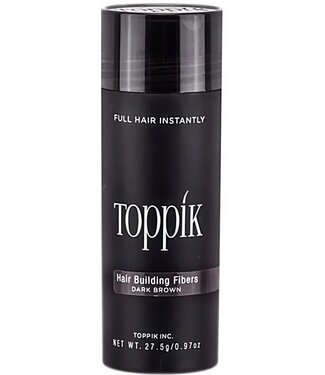 TOPPIK HAIR BUILDING FIBERS DARK BROWN