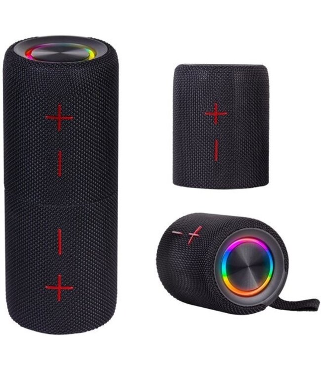 TREVI XR 8A44 DOUBLE Draadloze stereoluidspreker Rood 20 W