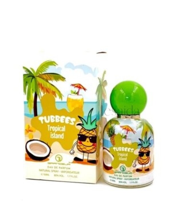 GRANDEUR TUBBEES Kinderparfum Tropical Island, 50ml